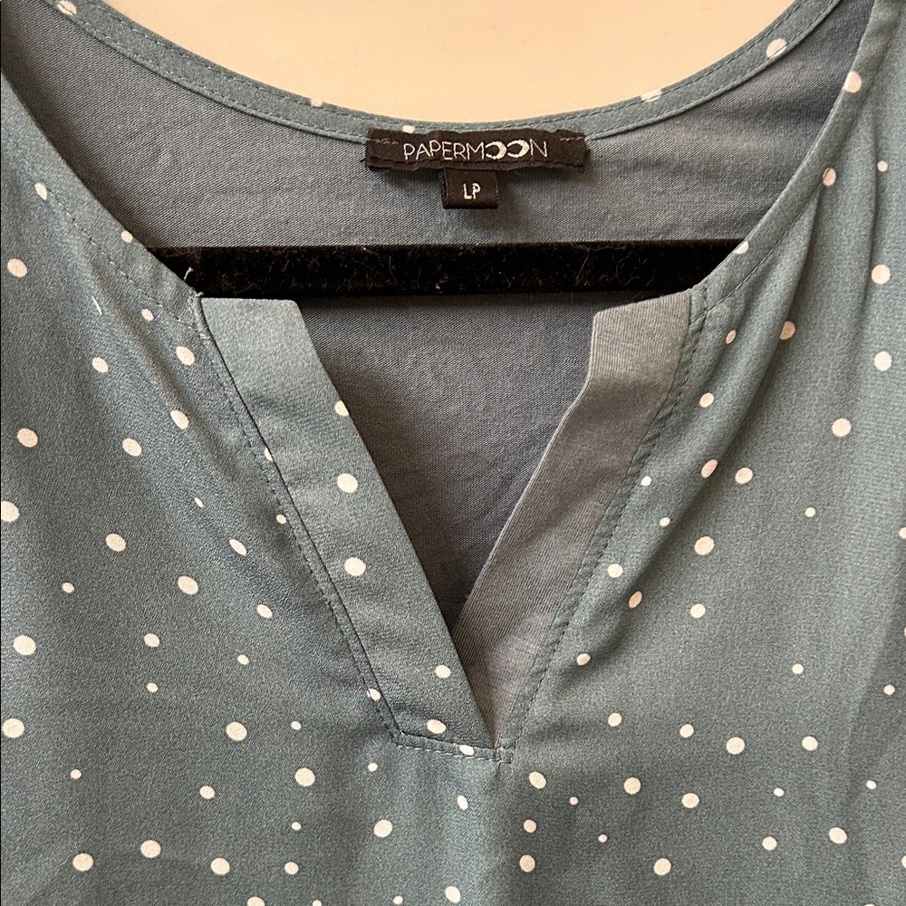 Papermoon Reece Mixed Material Blouse - Picture 2 of 4